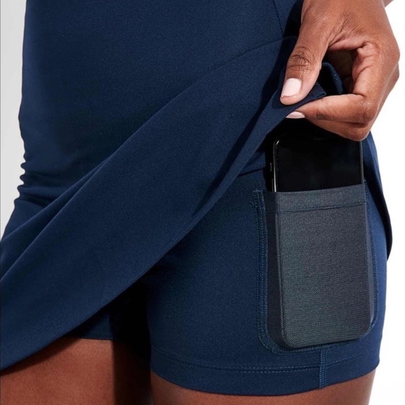 NWT Girlfriend Collective midnight skort - Picture 3 of 11